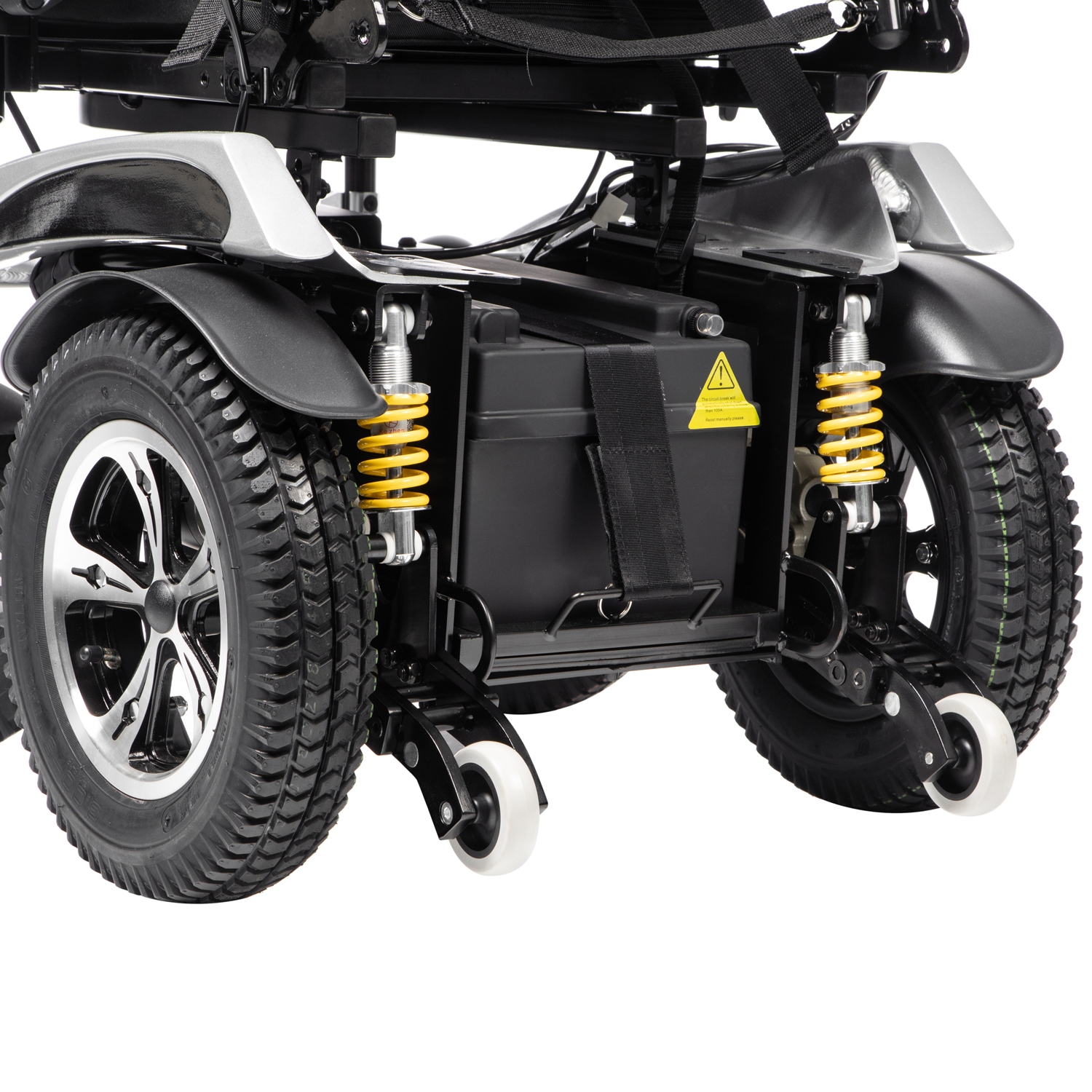 Кресло-коляска инвалидная ORTONICA Pulse 340 с электроприводом, до 150кг - 5